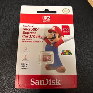 SanDisk microSD Express 256GB Switch2 新品未開封