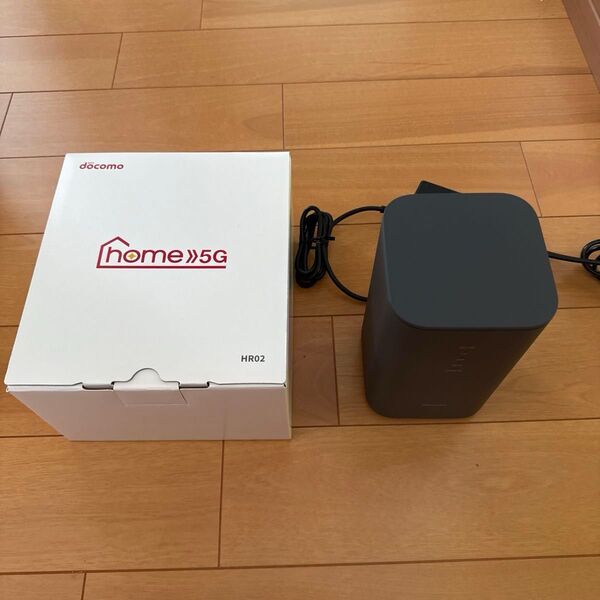 SHARP home 5G HR02 ダークグレー docomo モバイルルーター 4942857225983