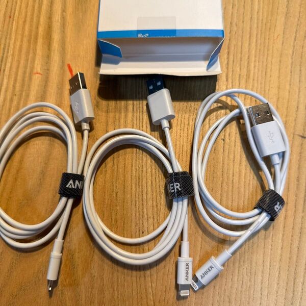 ANKER ライトニングケーブル3本セット 0.9m