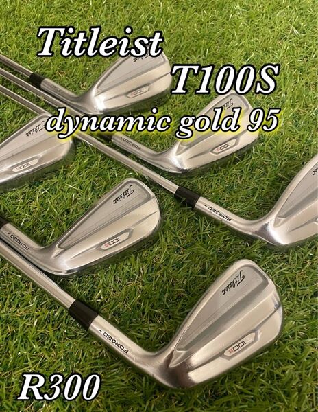 2021モデル Titleist T100S 6本 DG95 R300
