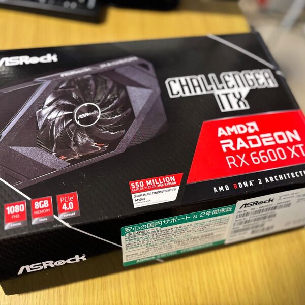 ASRock Radeon RX 6600 XT CHALLENGER ITX 8GB