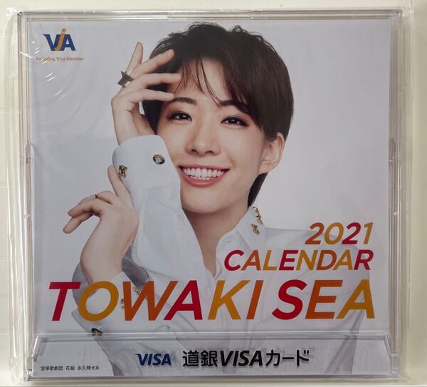 永久輝せあ VISAカード2021年カレンダー