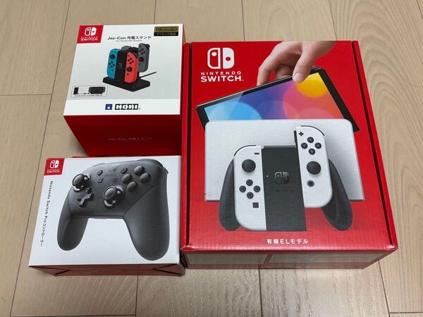 Nintendo Switch 有機ELモデル ホワイト プロコン おまけ付き