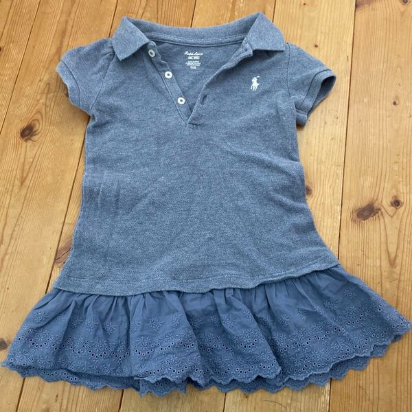 RALPH ラルフローレン ワンピース 女の子 半袖 キッズ