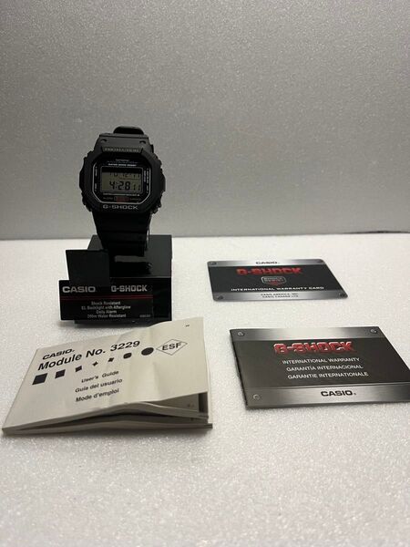 (新品未使用)CASIO G-SHOCK DW-5600E-1 平行輸入品