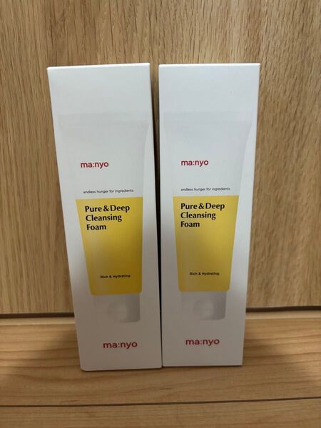 manyo 魔女工房 ピュア&ディープ クレンジングフォーム200mL 2本
