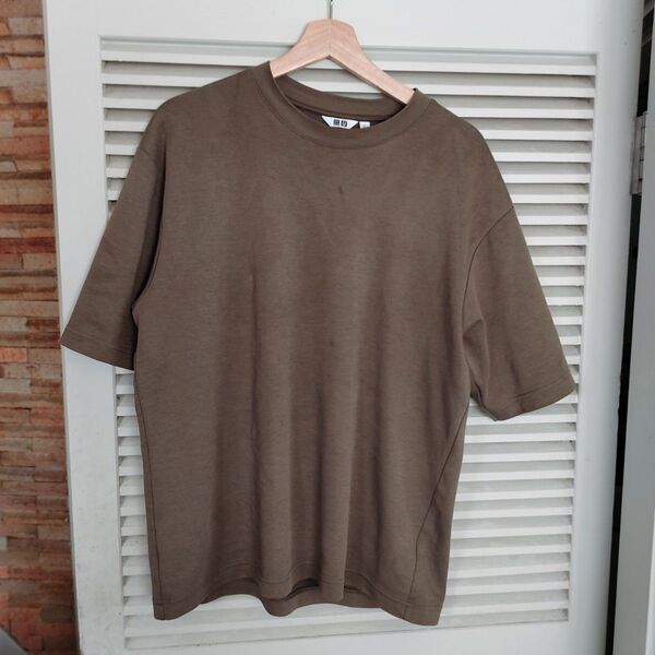 ユニクロU エアリズム半袖Tシャツ ドライ リラックス ルーズフィット
