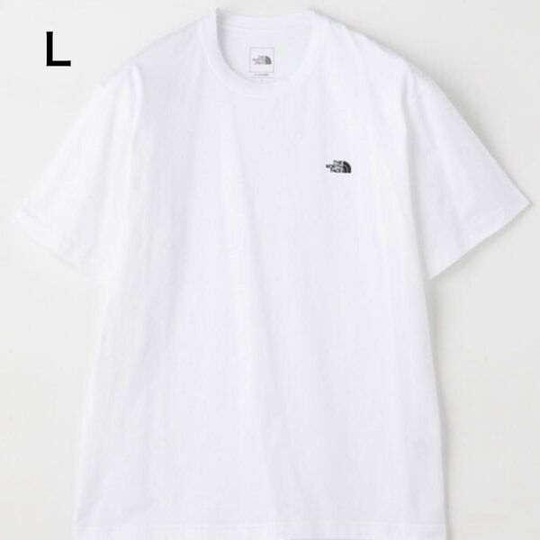 【新品未使用】THE NORTH FACE シンプルロゴ Tシャツ ホワイト L