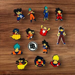 ドラゴンボール クロックスアクセサリー ジビッツ 靴飾り 14個セット まとめ売り