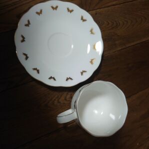ハナエモリ コーヒーカップ&ソーサー 2客セット ソーサー 洋食器