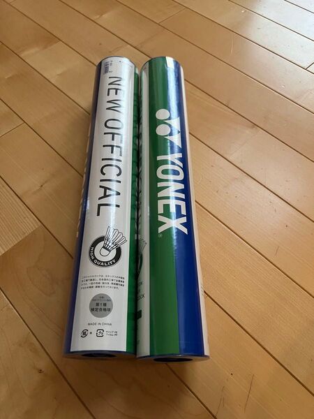 (新品未使用)ニューオフィシャル NEWOFFICIAL YONEX ヨネックス バドミントン シャトル 2番 2本