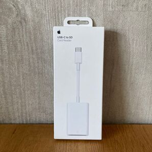 Apple USB-C - SDカードリーダー/MW653ZA/A アップル純正/日本国内正規品 MUFG2ZA/A後継