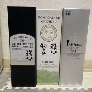 ウイスキー イチローズモルト 505 秩父 駒ヶ岳 秩父II ファーストバッチ 古酒 オールドボトル