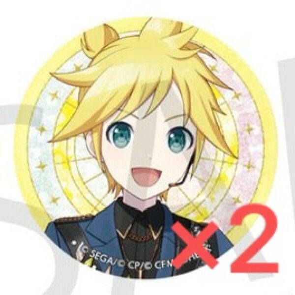 鏡音レン あんスタコラボ グリ缶 2点