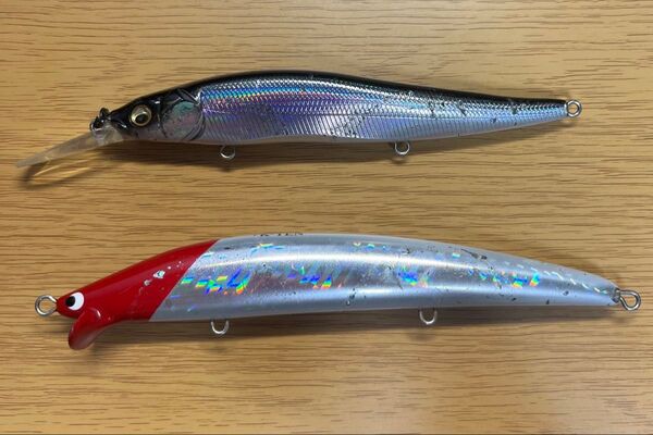 シーバスルアー 2個セット oneten+1sw tuned kten130 ミノー ワンテン