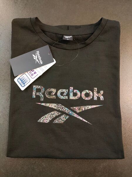 Reebok ドライTシャツ 黒 レディースL