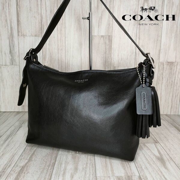 COACH コーチ レザー ショルダーバッグ 50