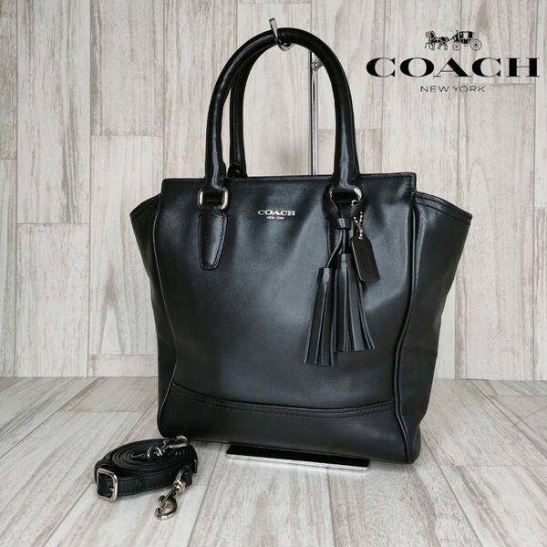 COACH コーチ レザー 2WAY ハンドバッグ ショルダーバッグ 40