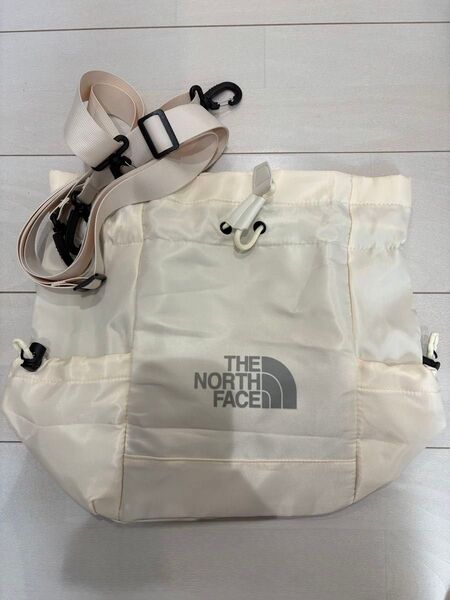 THE NORTH FACE 巾着バッグ アイボリー