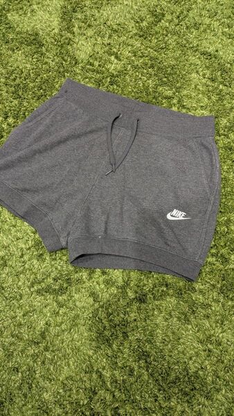紺タグ復刻 NIKE スウェットショートパンツ レディース グレー