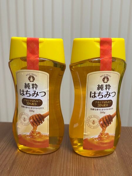 【1000g】純粋はちみつ (500g×2本)アカシアはちみつ30%配合