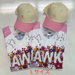 ピンクフルデー コカコーラシート キャップ ユニフォームLサイズ