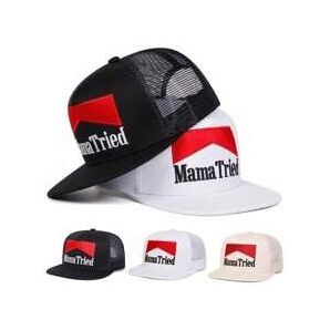 Mama Tried メッシュキャップ 3色展開 ブラック/ホワイト/ベージュ218655