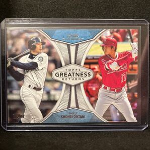 2019 topps greatestness returns 大谷翔平 イチロー コンボカード
