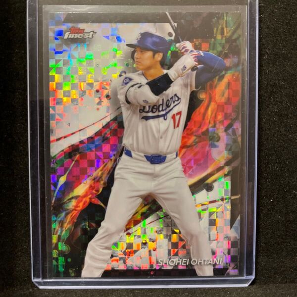 2024 topps finest xfractor リフラクター 大谷翔平