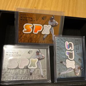 50シリ 175シリ 199シリ David Ortiz Upper deck SP 3枚セット レリック メモラビリア