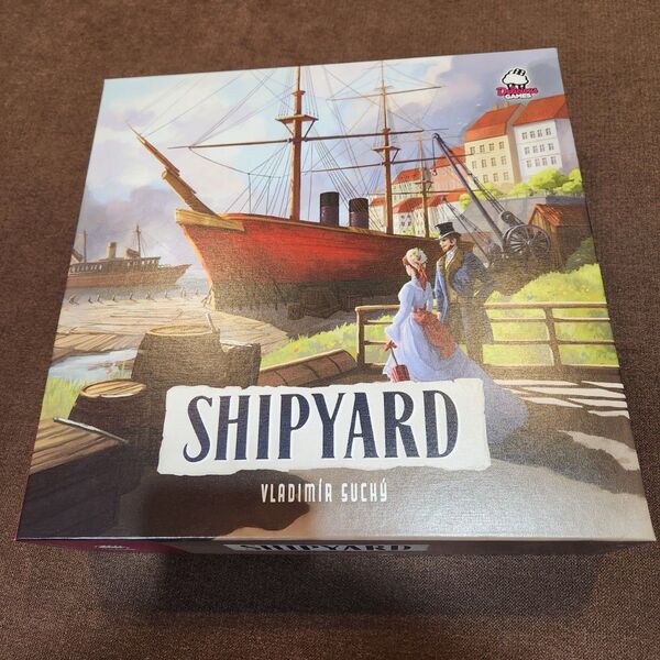 ボードゲーム シップヤード 第2版 (Shipyard 2nd Edition) 日本語訳付き 木ゴマ付き