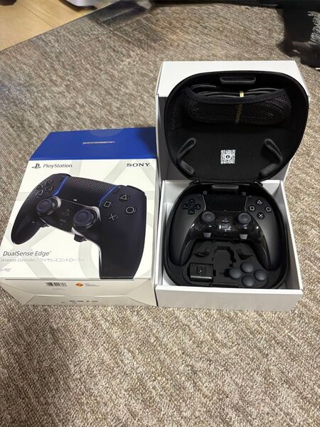 PS5 DualSense Edge ワイヤレスコントローラー ブラック