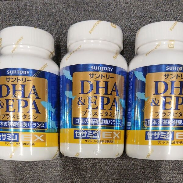 サントリー DHA&EPA セサミンEX 240粒×3