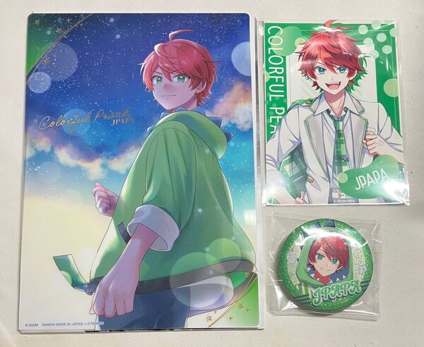 カラフルピーチ じゃぱぱ ダイナー クリアポスター2 パラぴち からぴちパラダイス ぴちパラ ブロマイド