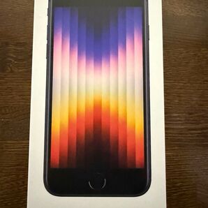 iPhoneSE 代3世代 (AppleCare+2030年) 純正バッテリー残量100% 64GB ミッドナイト