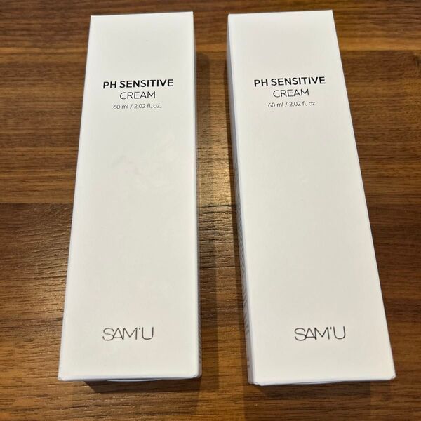 サミュ SAM'U PH SENSITIVE CREAM 2本