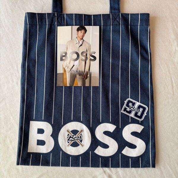 BOSS ノベルティ 大谷翔平ポストカードトートバッグ