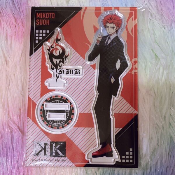 アニメK 周防尊 K FAN CLAN -NEXT- オープン記念プレミアムくじ B賞アクリルスタンド
