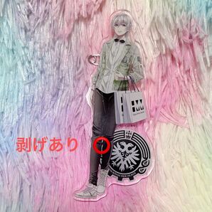 プリント剥げあり アニメK 伊佐那社 シロ HMMアクリルバッジ