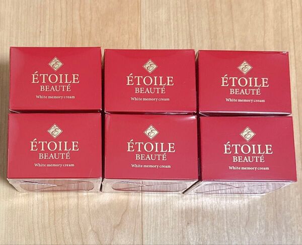 ETOILE BEAUTE エトワールボーテ ホワイトメモリークリーム 薬用ホワイトニングゲル LA 50g 6個セット