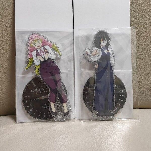 鬼滅の刃 ufotable モクテル 蜜璃 伊黒 両面アクリルスタンド MOCKTAIL
