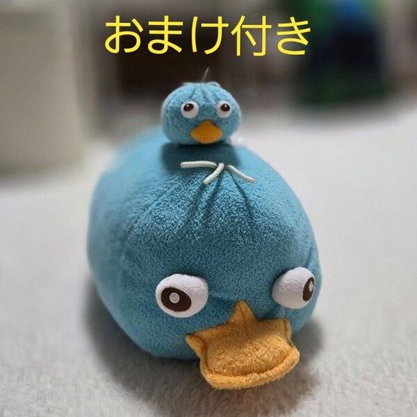 ディズニー かものはしペリー ツムツム ぬいぐるみ セット おまけ付き チョコエッグ 汚れあり