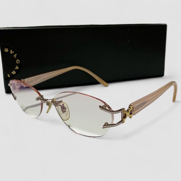 BVLGARI ブルガリ メガネ アイウェア リムレス 2006TK 眼鏡 サングラス