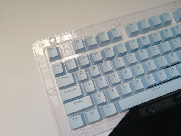 白縹(しろはなだ)キーキャップ キートップ 自作キーボードキャップ keycaps キーボード