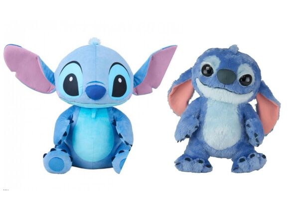 実写映画リロ&スティッチ Lぬいぐるみ スティッチ リロ&スティッチ グランデぬいぐるみ 赤いほっぺのおすわりVer. スティッチ