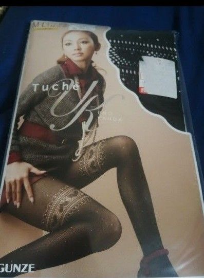 Tuche ハートガーターストッキングGUNZE