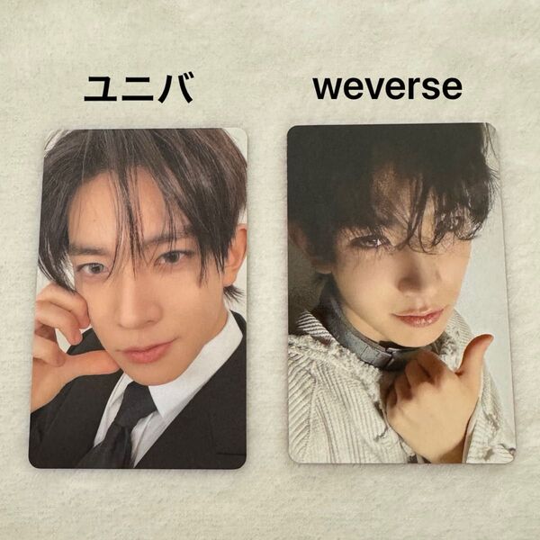 (専用)*ENHYPEN* DESIRE:UNLEASH weverse ユニバ特典トレカ ヒスン