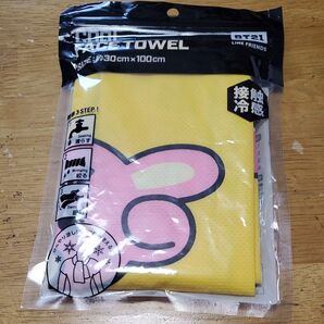 接触冷感 クールタオル フェイスタオル