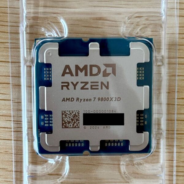 AMD Ryzen 7 9800X3D 新品バルク品