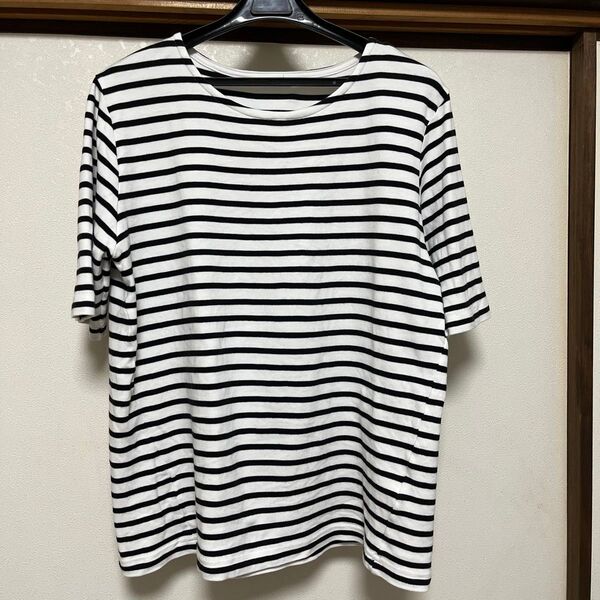 ボーダー Tシャツ 白 黒